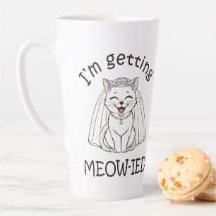 Caneca De Café Latte Estou me Meow-indo!