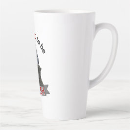 Caneca De Café Latte Estou Orgulhoso de ser britânico