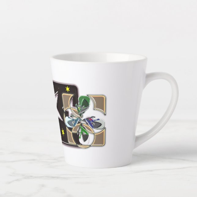 Caneca De Café Latte Estrela (Direita)