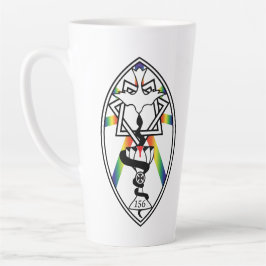 Caneca De Café Latte Estrela do logotipo Babalon e do orgulho Lamen Mug
