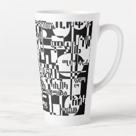 Caneca De Café Latte Ethiopian Cities