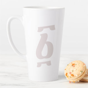 Caneca De Café Latte Etiópia Número Um Ahaz Geez