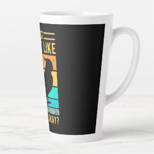 Caneca De Café Latte Eu Gosto Muito De Papagaios