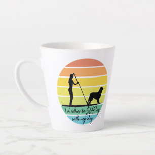 Caneca De Café Latte Eu Preferencialmente de estar me sobrecarregando c