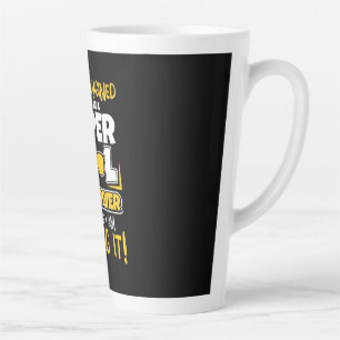 Caneca De Café Latte Eu Serei Um Motorista De Ônibus Super Legal