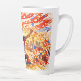 Caneca De Café Latte EUA na Copa do Mundo 2026