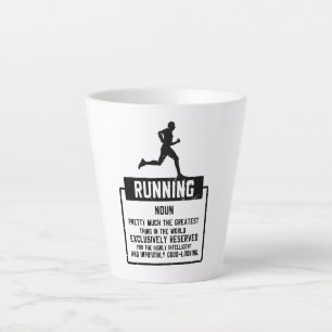 Caneca De Café Latte Executando Definição