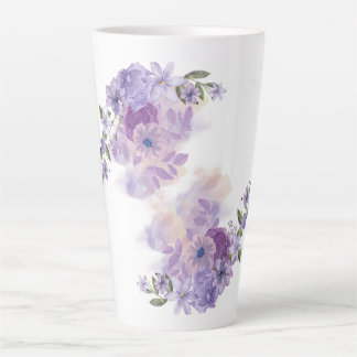 Caneca De Café Latte Explosão Índigo