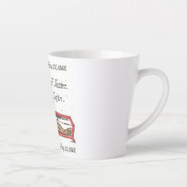 Caneca De Café Latte F Vester Escape Coffin