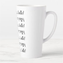 Façam do meu um latte! Tipografia na moda Black Wh