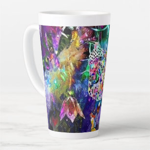 Caneca De Café Latte Fairytale World 2 Latte Mug