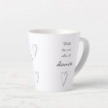 Fale comigo sobre Dance! Linda Mug para os Dançari