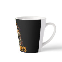 Fall Vibes - Crânio de futebol - Halloween Mug