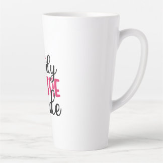 Caneca De Café Latte Família Casada Da Noiva
