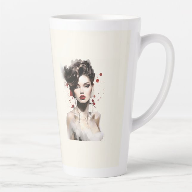 Caneca De Café Latte Fashion Baby (Direita)