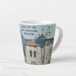 Caneca De Café Latte Fé cristã religiosa foto antiga