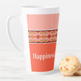 Caneca De Café Latte Felicidade é lar