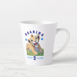 Caneca De Café Latte Feliz aniversário