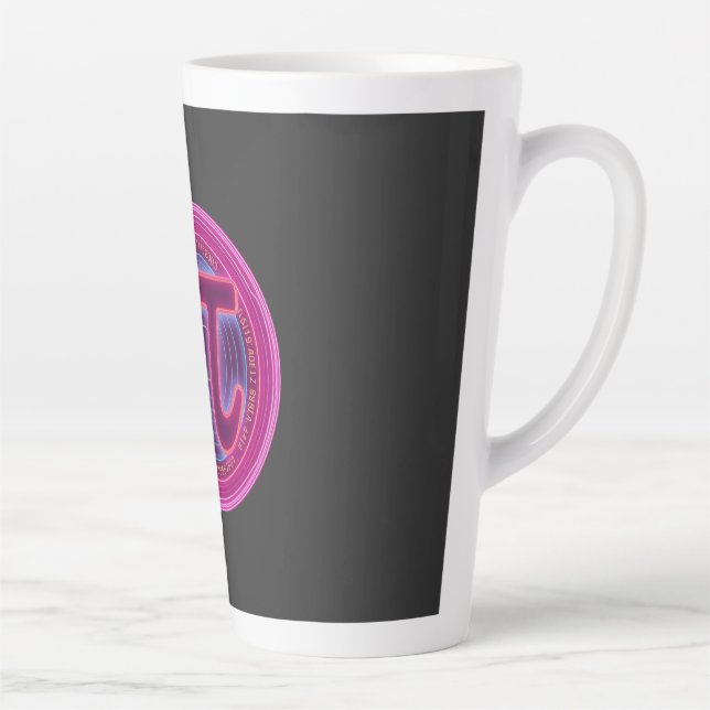 Caneca De Café Latte Feliz Dia do Pi Presente para Professor de Matemát (Direita)