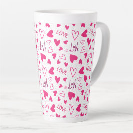 Caneca De Café Latte Feliz Dia dos Namorados Presente de Amante com Cor