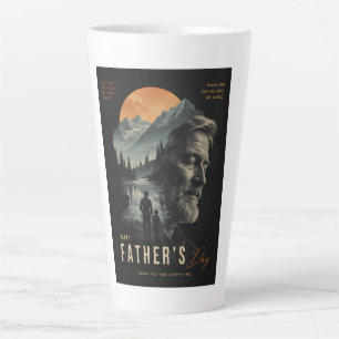 Caneca De Café Latte Feliz Dia dos Pais – O Primeiro Guia Vintage