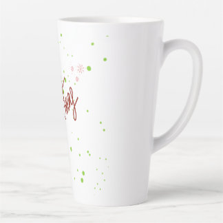 Caneca De Café Latte Feliz natal