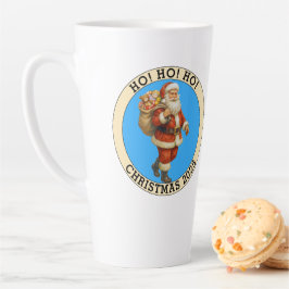Caneca De Café Latte Feliz Natal