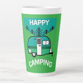 Caneca De Café Latte Felizes Campos | Caravana | Travesseiro decorativo
