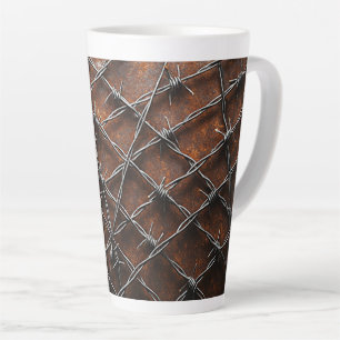 Caneca De Café Latte Ferrugem-de-cama