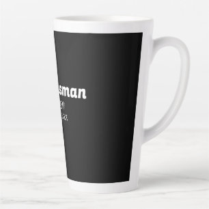 Caneca De Café Latte festa de despedida de solteiro padrinho adicionar 