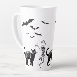 Caneca De Café Latte Festa Spooky