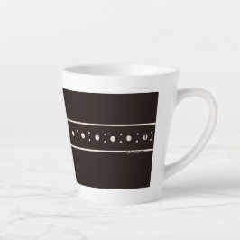 Caneca De Café Latte Figdewdrop Relax Cup Black BlinkyBat sm Latte Mug