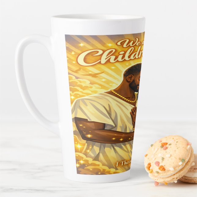 Caneca De Café Latte Filhos da Luz (In Situ)