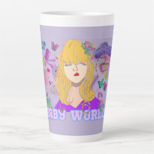 Caneca De Café Latte Filme de Mikitiez premier princesa boneca de verão
