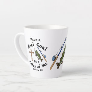 Caneca De Café Latte Fisher of Men