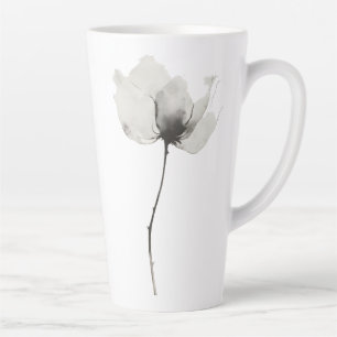 Caneca De Café Latte Flor do eterno