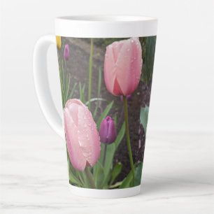 Caneca De Café Latte Flores de 2024 Latte Mug por RoseWrites