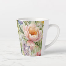 Flores de primavera sofisticadas e refinadas. Pint