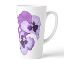 Flórida púrpura Emily nome personalizável boho