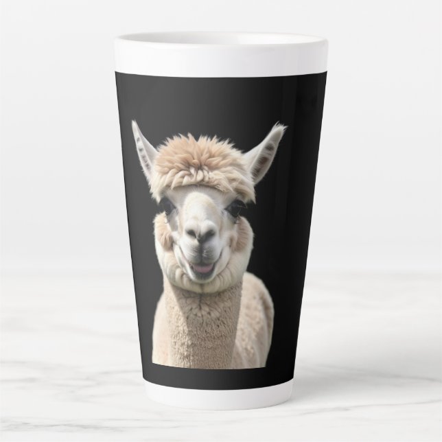 Caneca De Café Latte Fluff & Amizade (Frente)