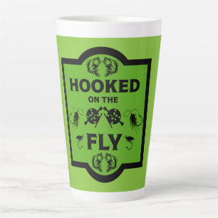 Caneca De Café Latte Fly Fisheries Alaska