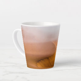 Caneca De Café Latte Foggy Namib Desert