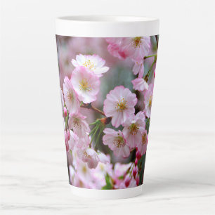 Caneca De Café Latte Foguete de cereja