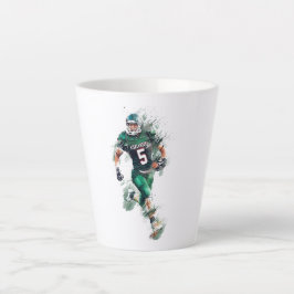 Caneca De Café Latte Football