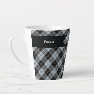 Caneca De Café Latte Forbes Vestidos Clans Originaux Xadrez Tartan