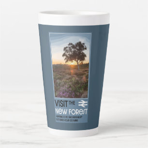 Caneca De Café Latte Forest Hampshire England