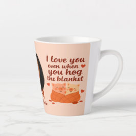 Caneca De Café Latte 'Forever my Valentine' Latte Mug