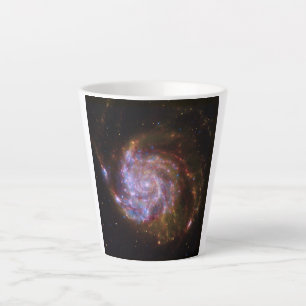 Caneca De Café Latte Formação de Estrelas no Pinwheel: Galáxia M101