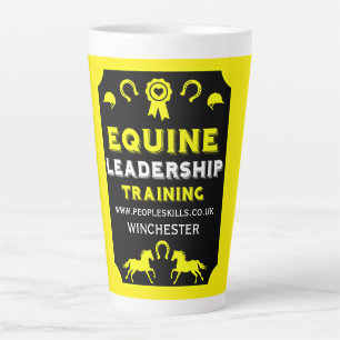 Caneca De Café Latte Formação de liderança em equinos