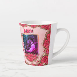 Caneca De Café Latte Foto Personalizada Online Namoro Café Dia dos Namo